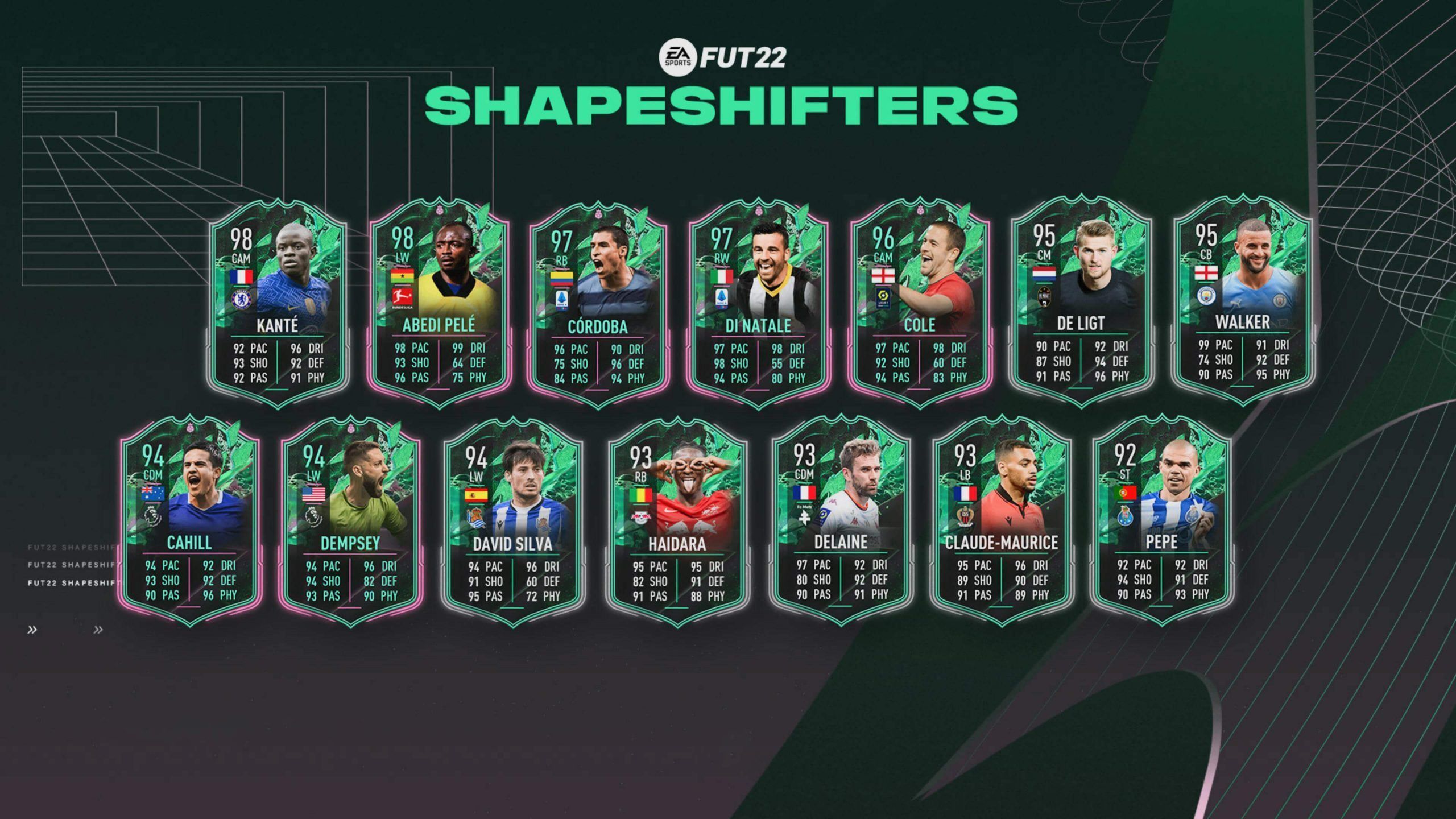 Equipo 4 de los Metamorfos de FIFA 22 Ultimate Team