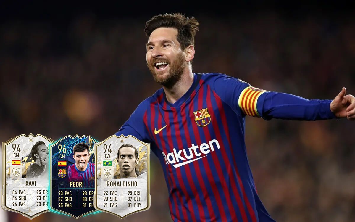 Equipo del FC Barcelona en FIFA 22 Ultimate Team