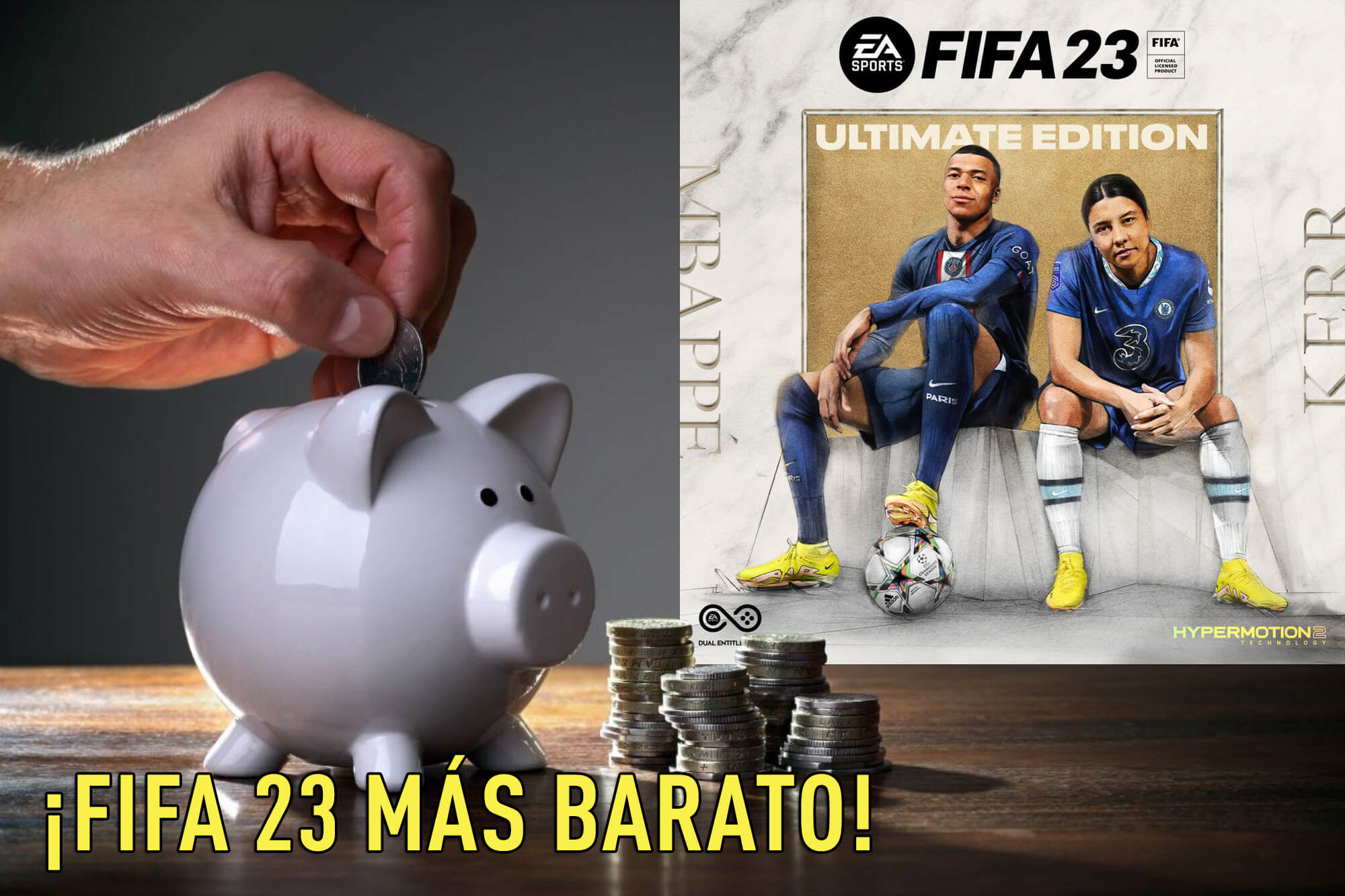 Cómo conseguir FIFA 23 más barato