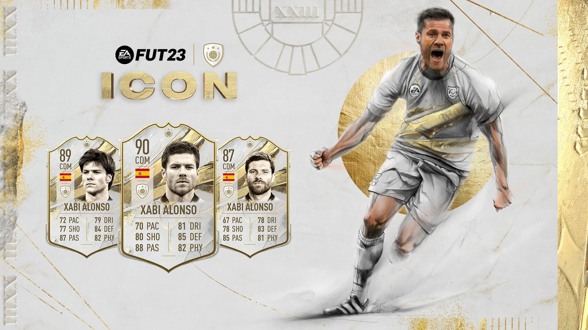Xabi Alonso en FIFA 23 Ultimate Team, nuevos Iconos de FIFA 23 Ultimate Team