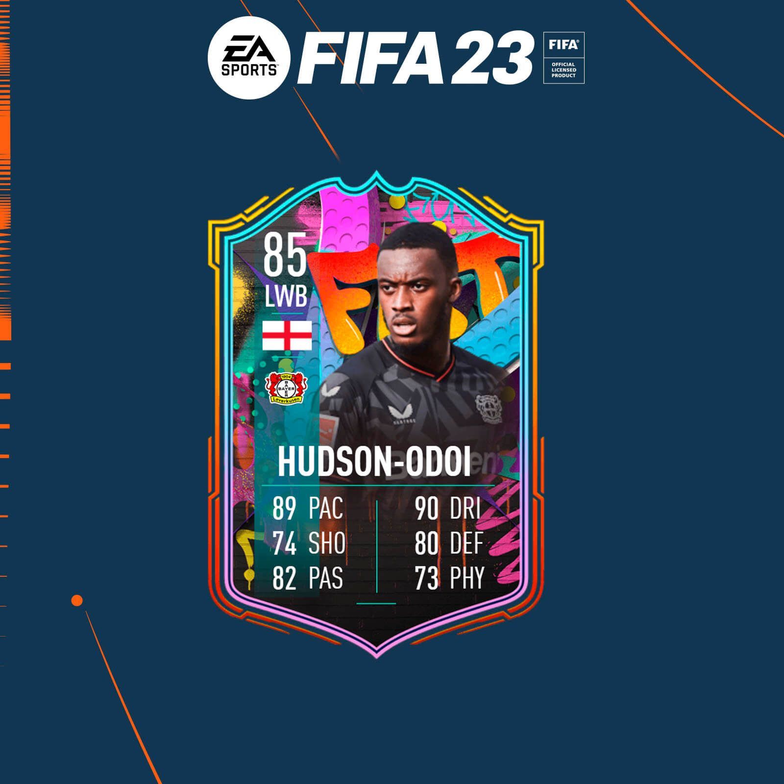 Equipo para conseguir a Hudson-Odoi Out of position en FIFA 23 Ultimate Team