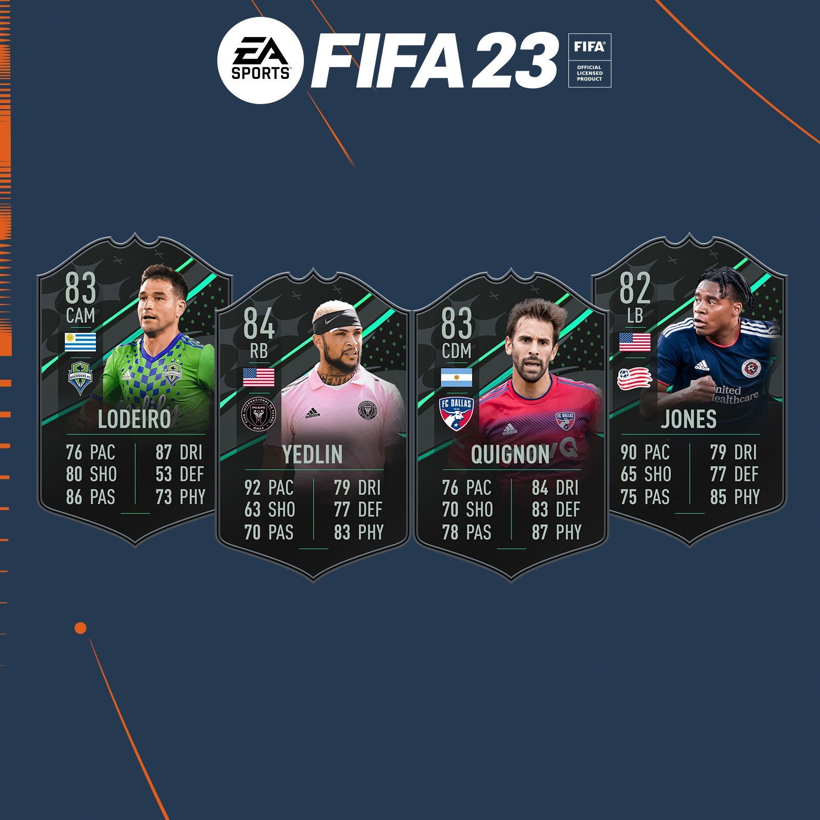Equipo para las Fundaciones de la MLS en FIFA 23 Ultimate Team