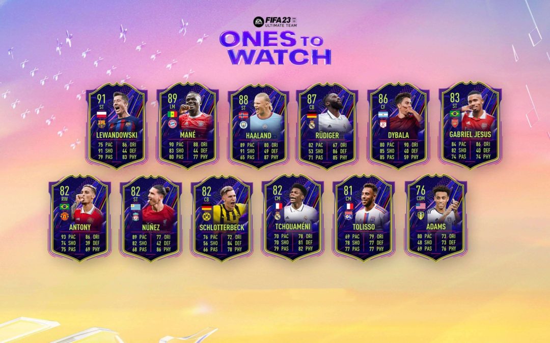 FIFA 23. Ya están disponibles los Ones to Watch