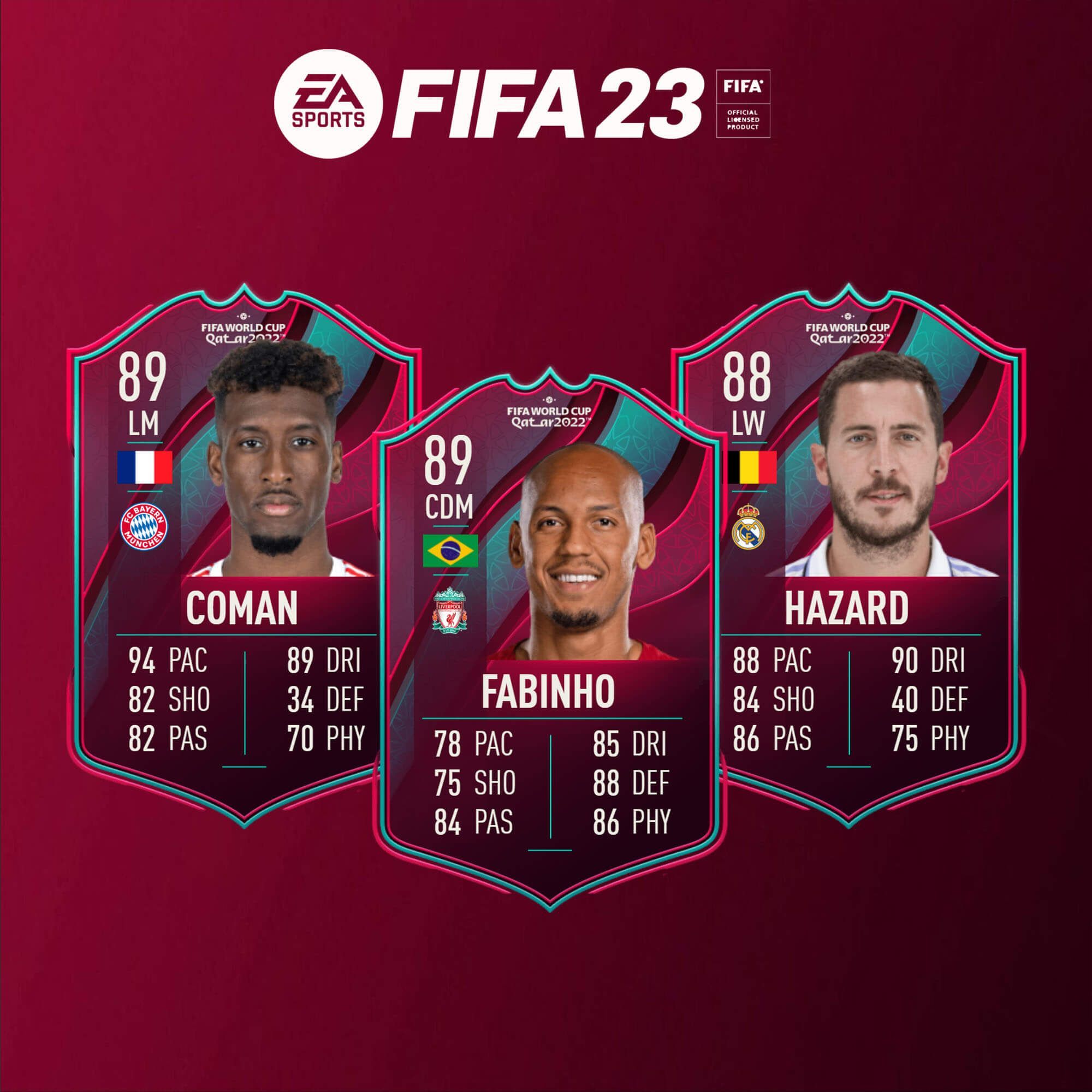 Tokens de los Swaps de la FIFA World Cup de FIFA 23 Ultimate Team