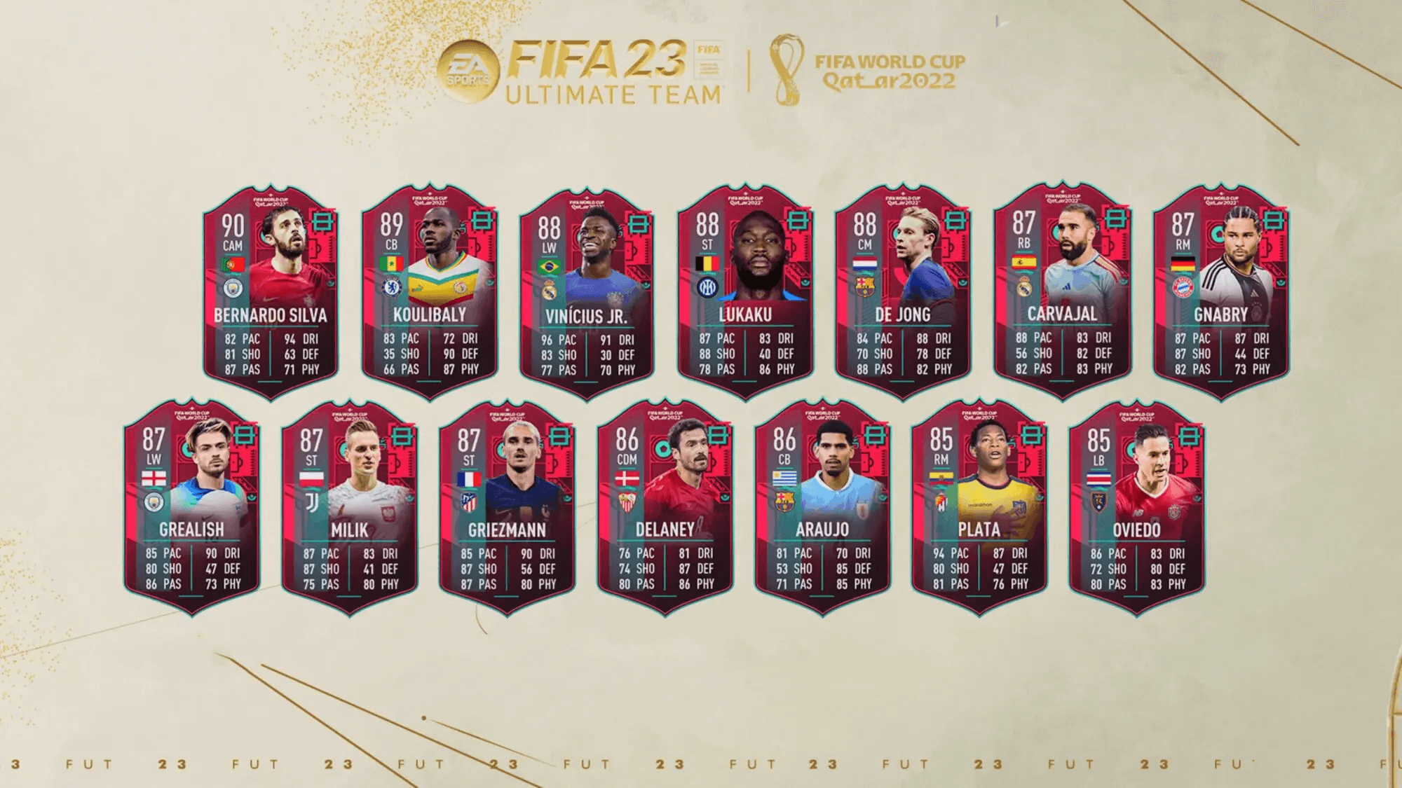 Equipo 1 de los Path to Glory de FIFA 23 Ultimate Team, FIFA World Cup en FIFA 23 Ultimate Team