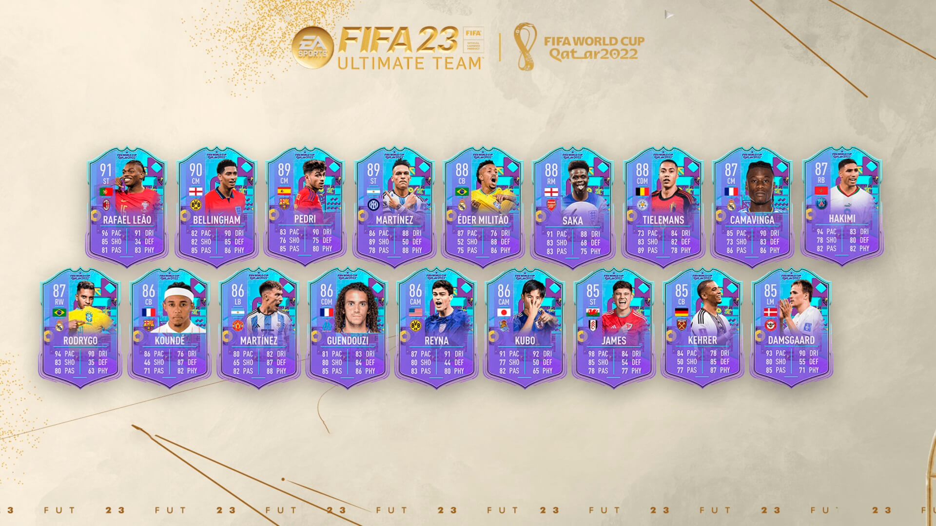 Phenoms de FIFA 23 Ultimate Team