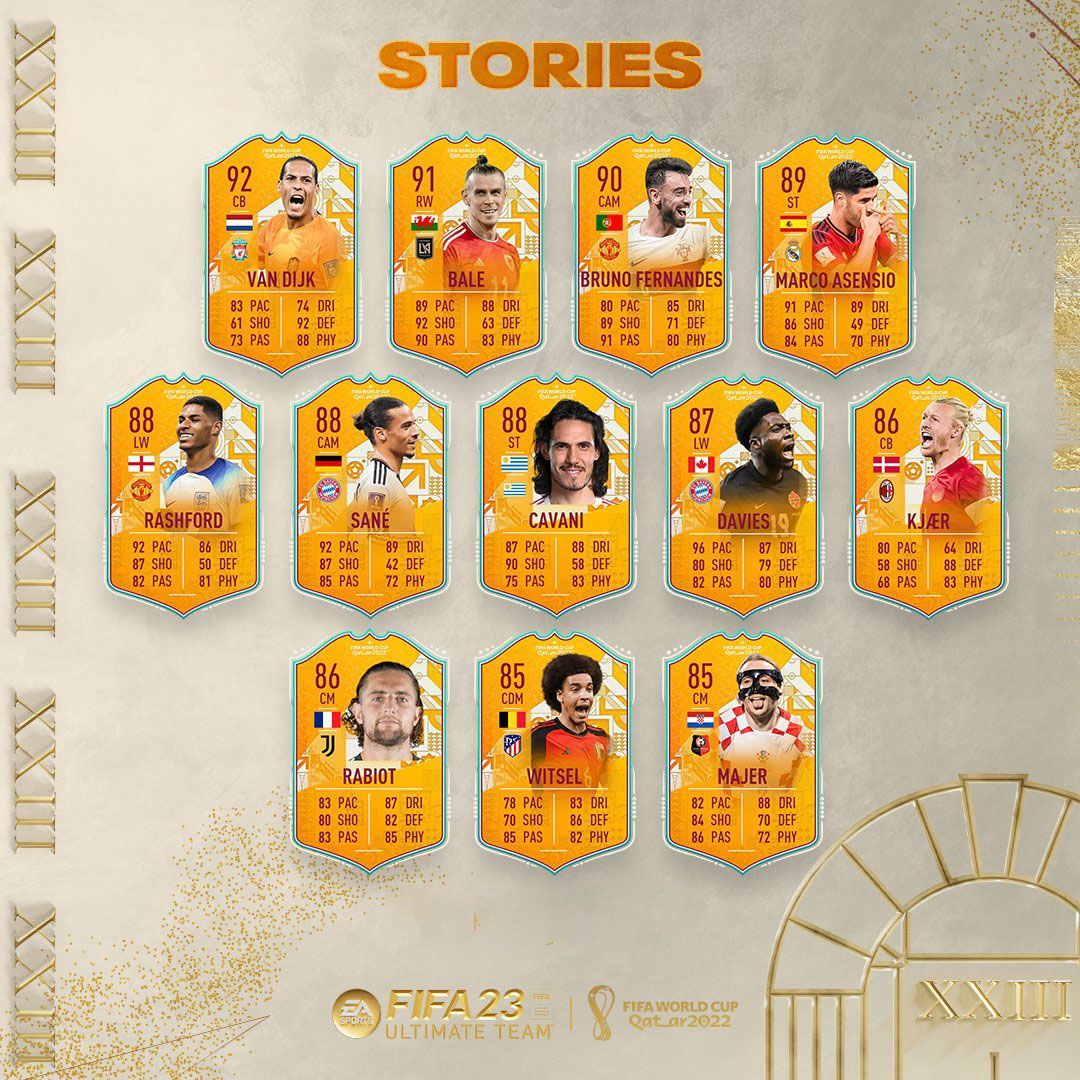 WC Stories de FIFA 23 Ultimate Team