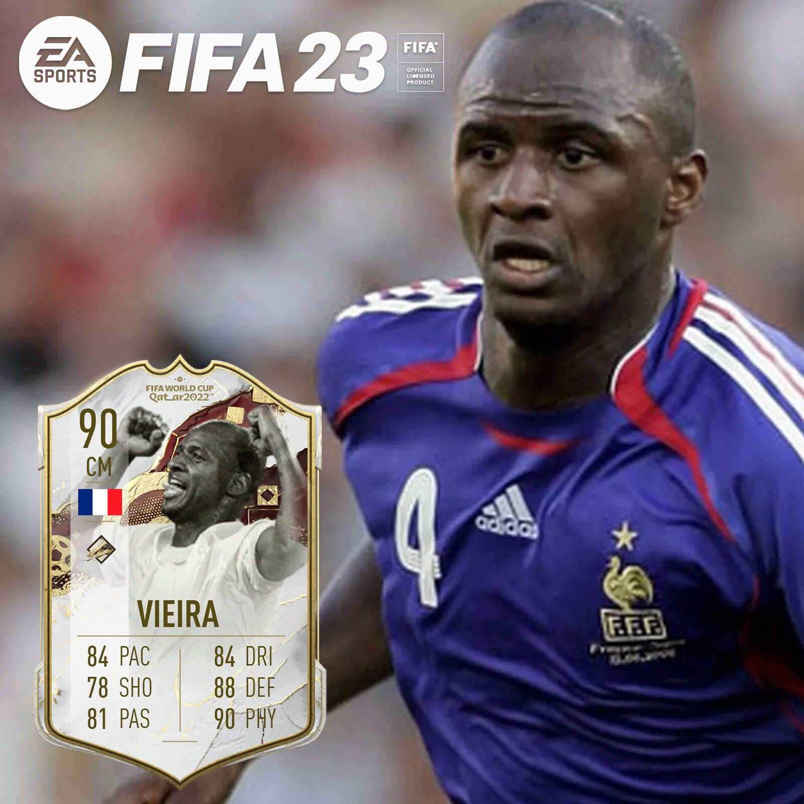 Vieira World Cup en FIFA 23 Ultimate Team