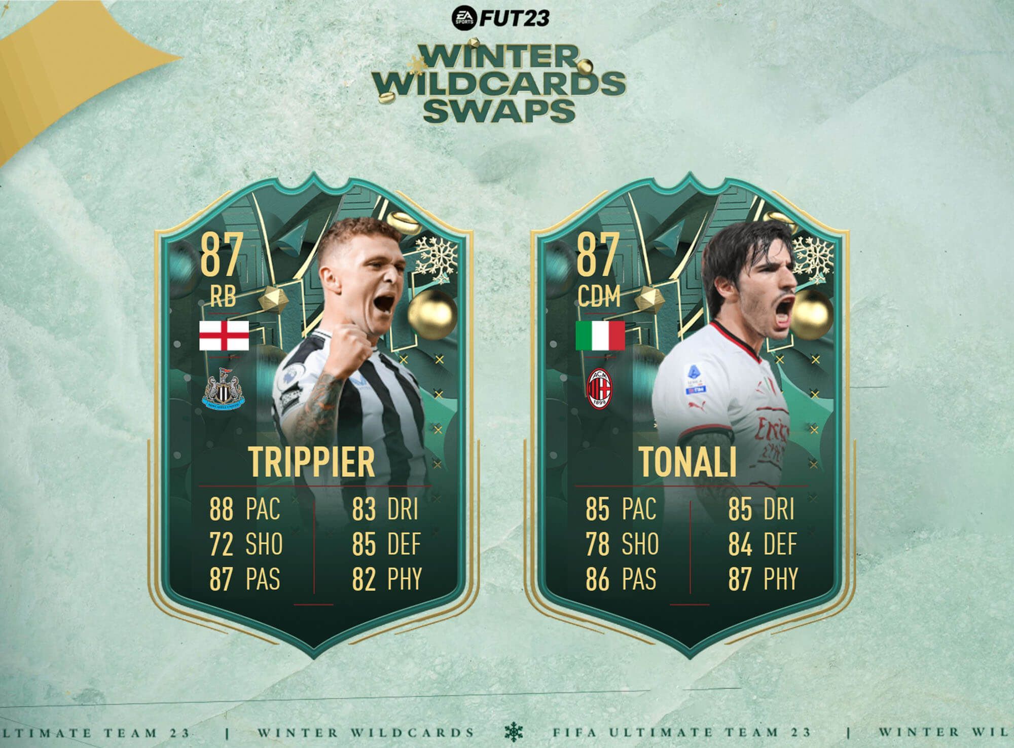 Swaps de los Winter Wildcards de FIFA 23 Ultimate Team, Tokens de los Winter Wildcards de FIFA 23 Ultimate Team