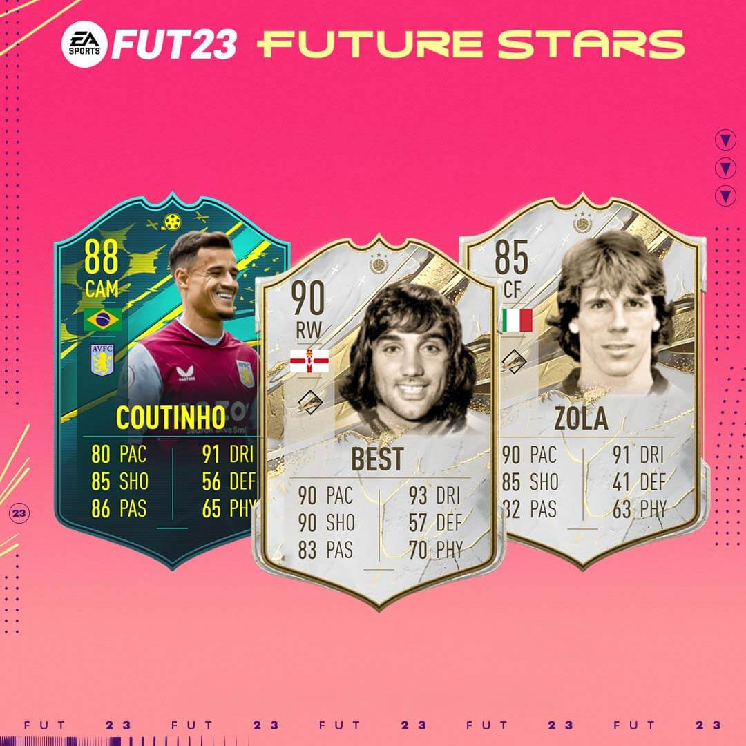 Swaps de los Future Stars de FIFA 23 Ultimate Team