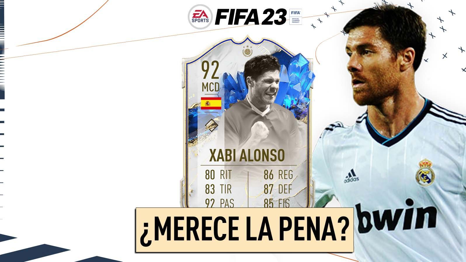 Review de Xabi Alonso Icon TOTY en FIFA 23 Ultimate Team