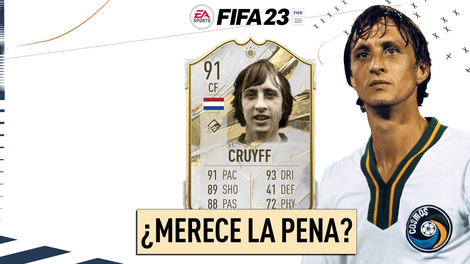 Review de Cruyff Medio en FIFA 23 Ultimate Team