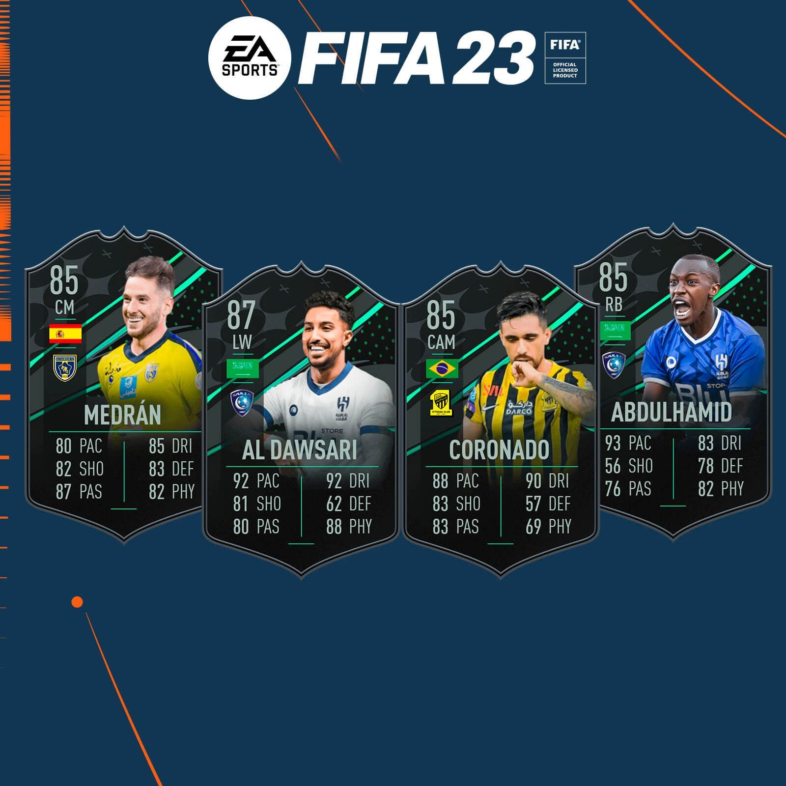 Fundaciones de la MBS Pro League de FIFA 23 Ultimate Team