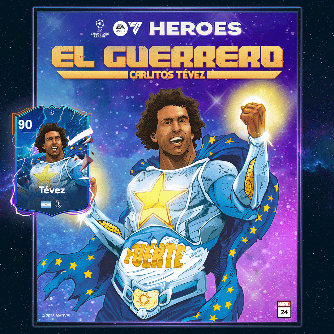 Tévez Héroe en EA SPORTS FC 24