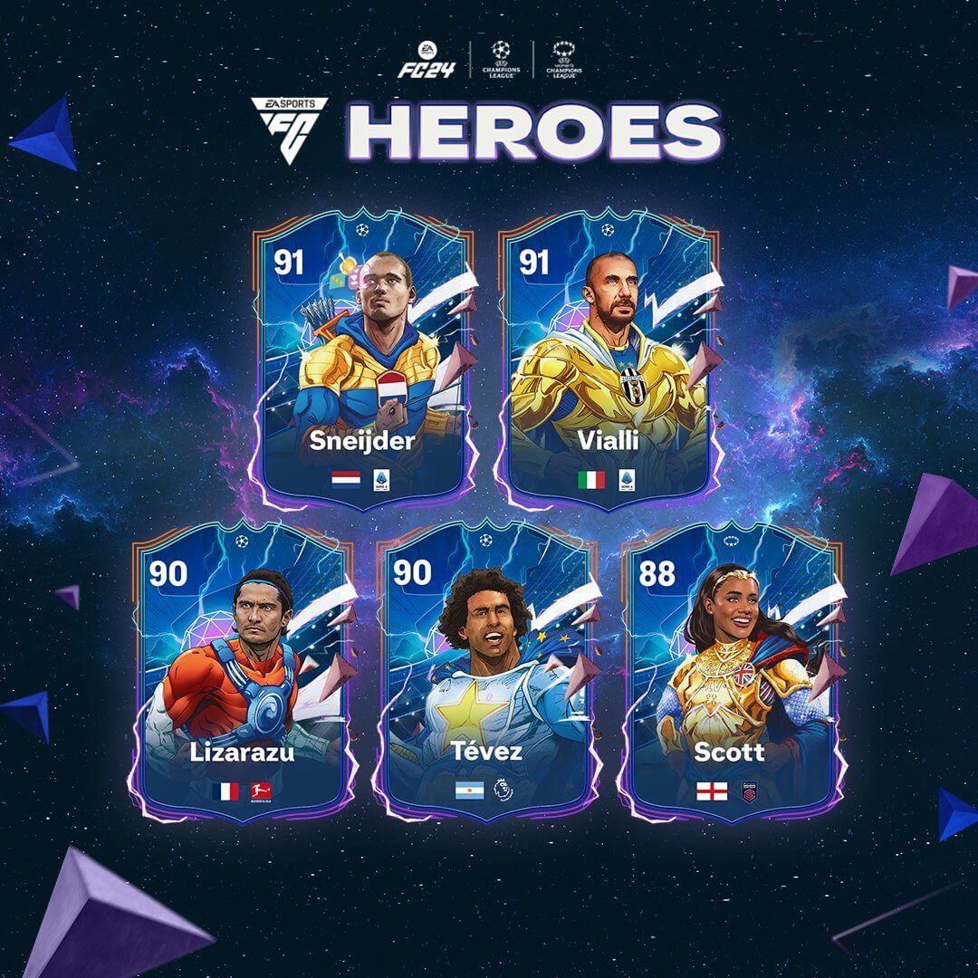Héroes de EA SPORTS FC 24 Héroes de EA SPORTS FC 24