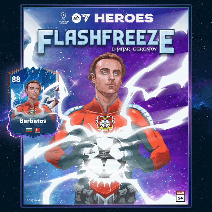 Berbatov Héroe en FIFA 23 Ultimate Team