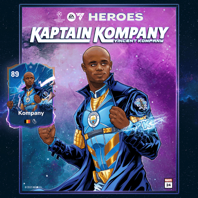 Kompany Héroe en EA SPORTS FC 24