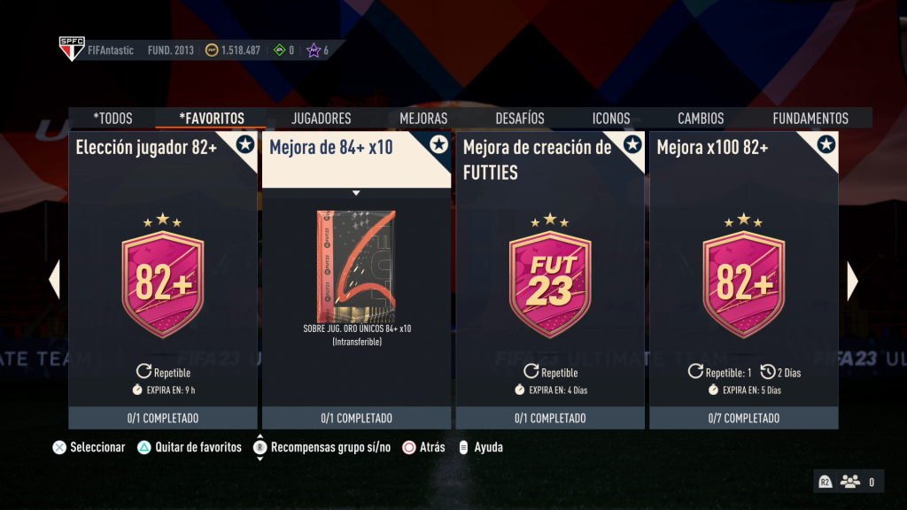 Mejora x10 84+ de FIFA 23 Ultimate Team