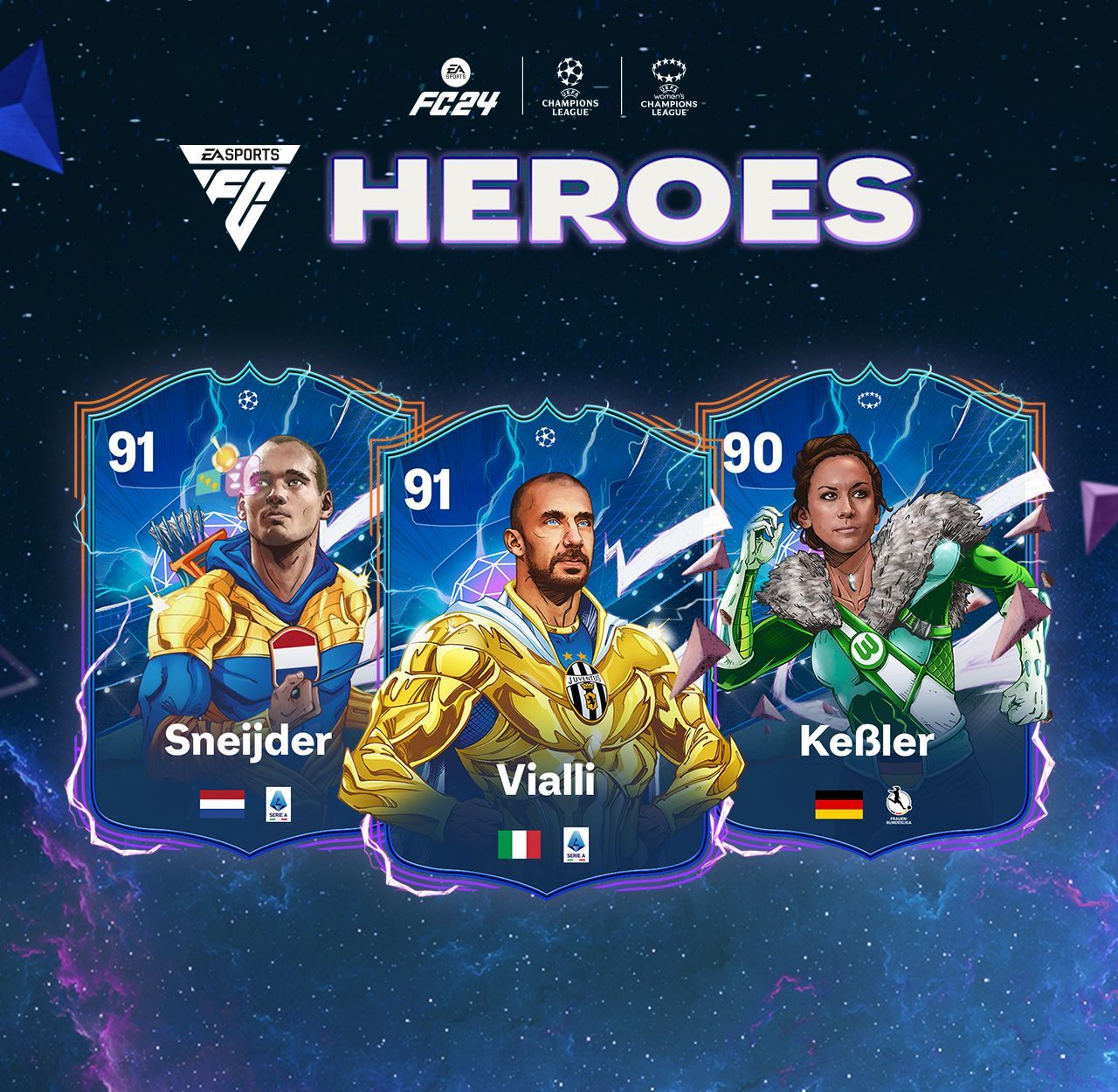 Nuevos Héroes de EA SPORTS FC 24