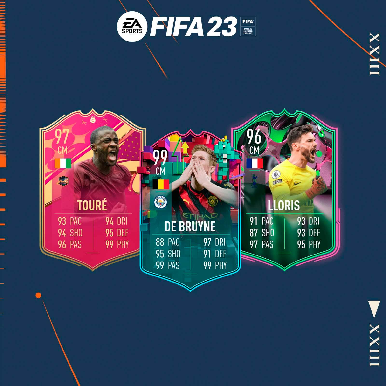 Los jugadores con más stats in game de FIFA 23 Ultimate Team