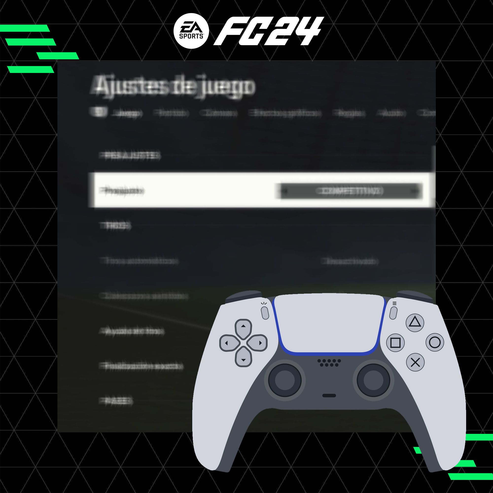 Los mejores Ajustes de juego de FC 24, la mejor configuración de FC 24