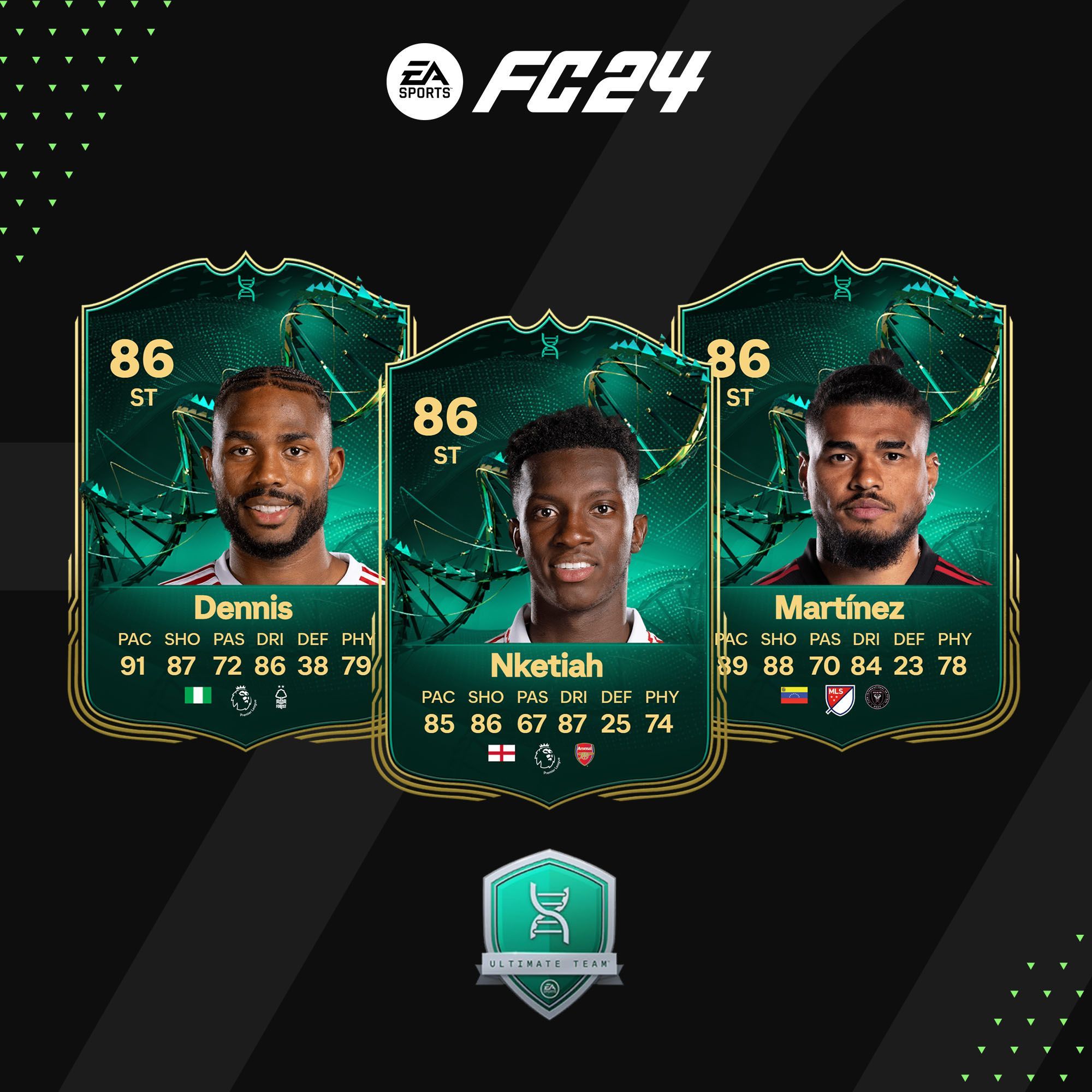 Los mejores jugadores para la Evolución Delantero Vanguardista en FC 24 Ultimate Team