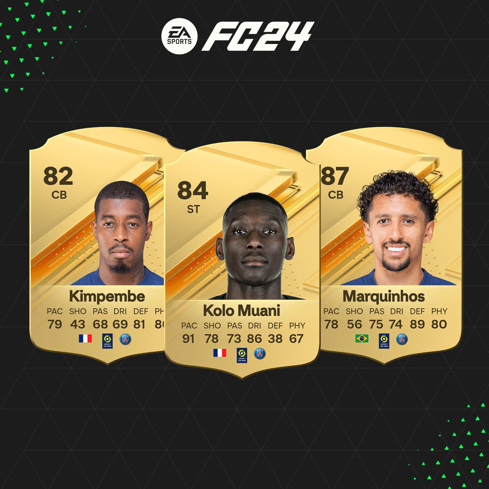Los mejores tridentes de FC 24 Ultimate Team