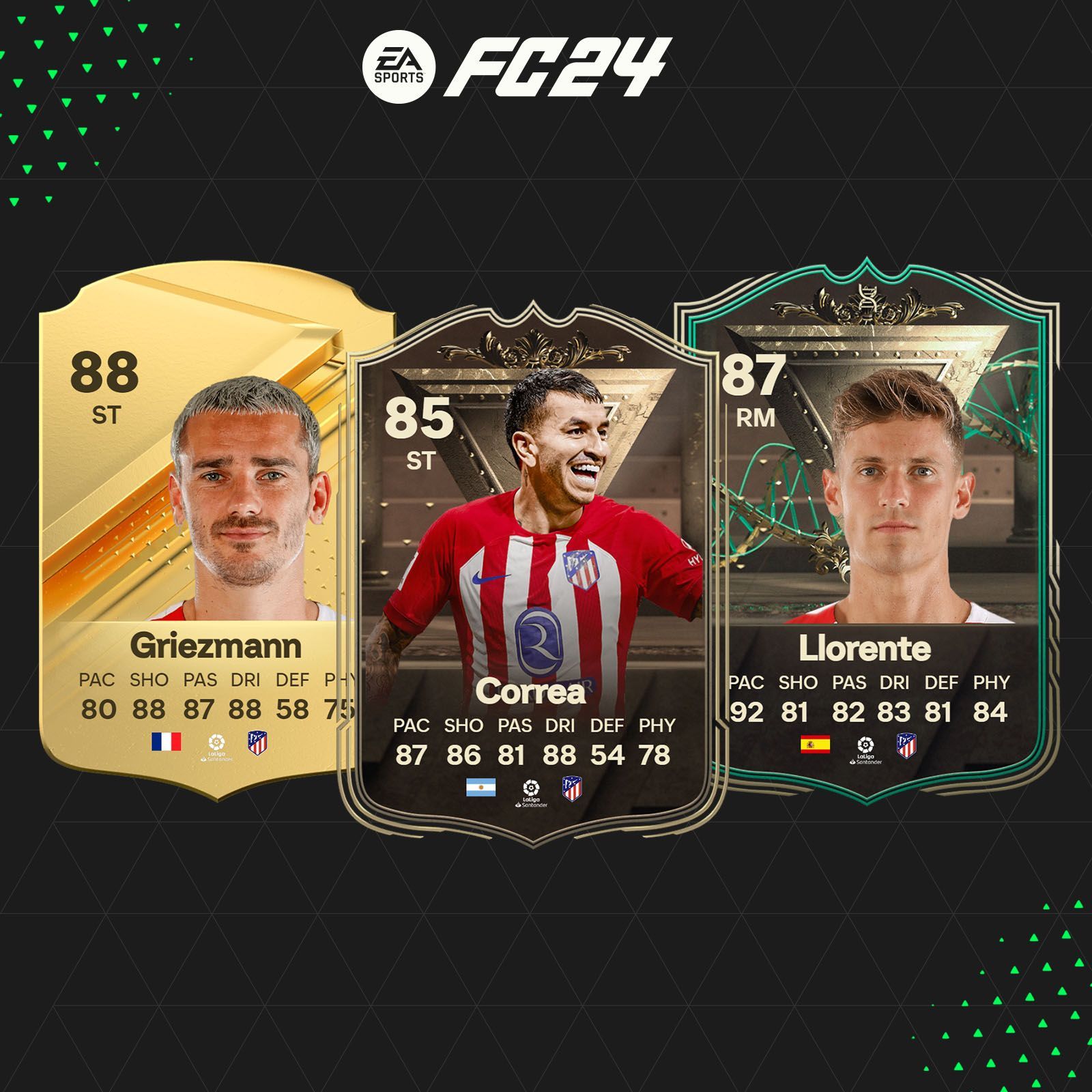 Los mejores tridentes de FC 24 Ultimate Team