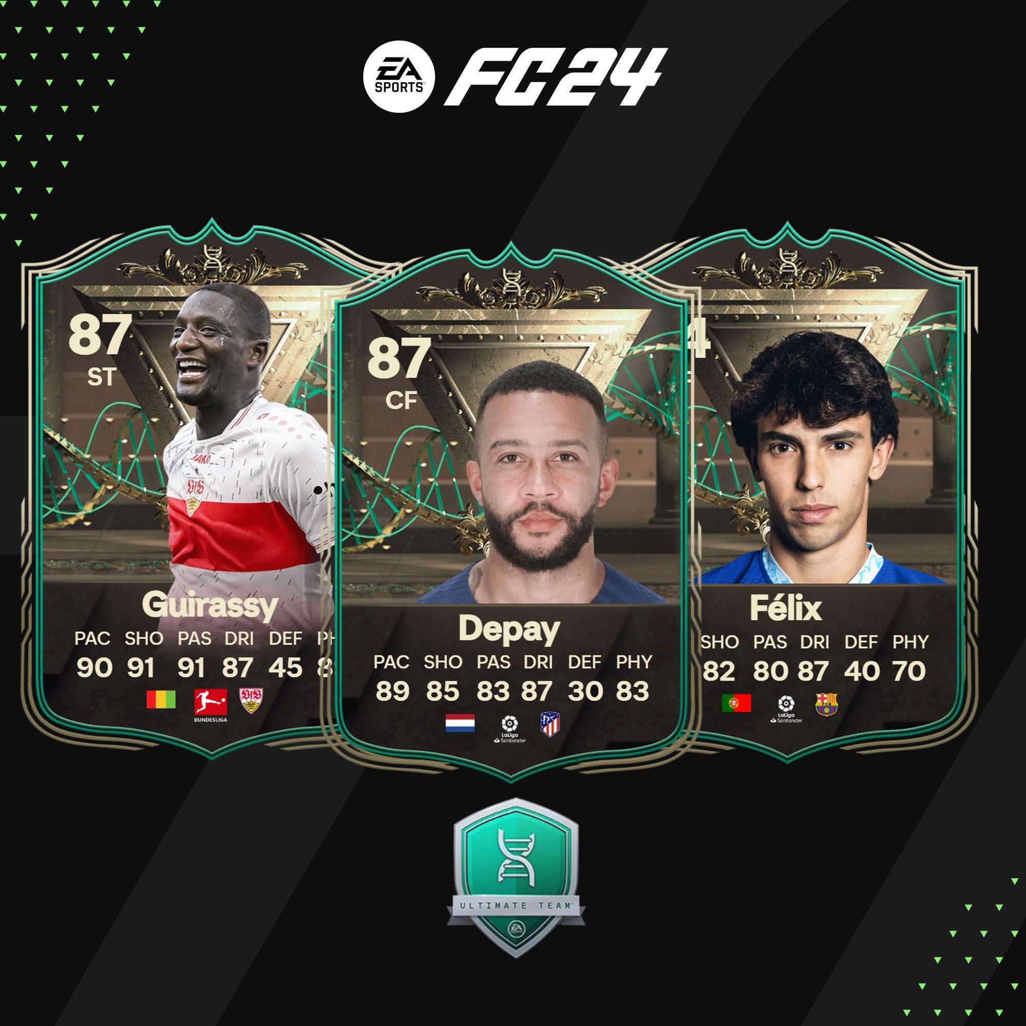 Evolución Delanteros de Centuriones de FC 24 Ultimate Team
