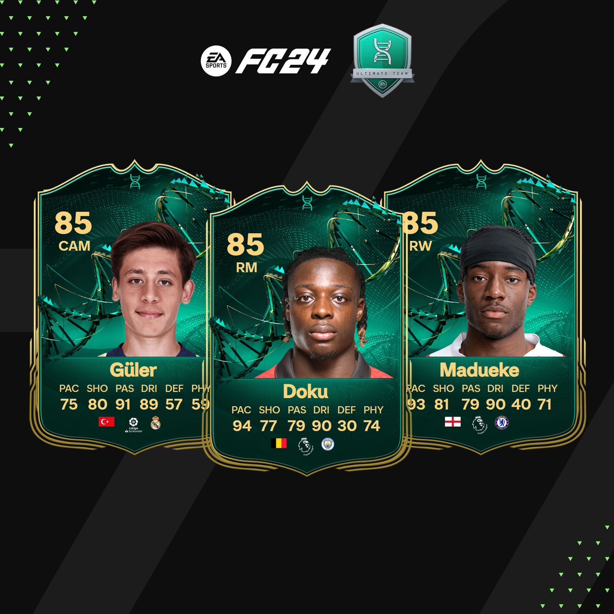 Jugadores para la Evolución Estrella en ciernes de FC 24 Ultimate Team
