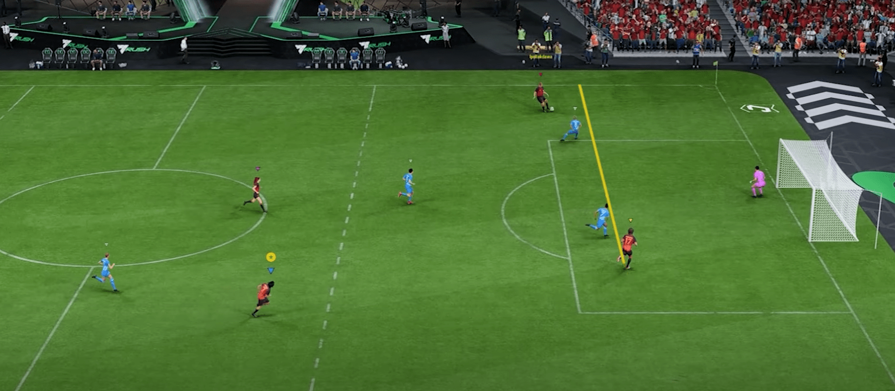 Fuera de juego Rush de FC 25