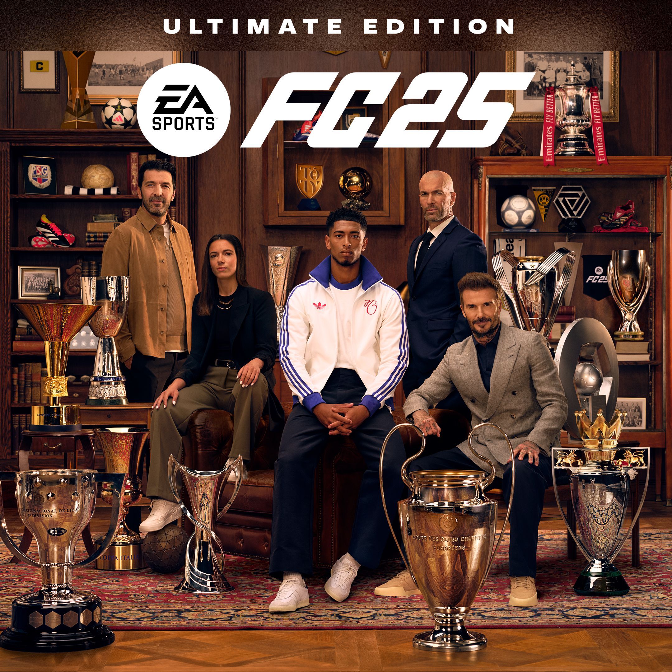 Portada de FC 25, portada Ultimate Edition FC 25, Edición de FC 25