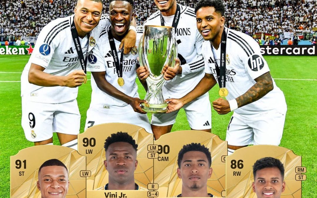 Las cartas de los jugadores del Real Madrid en FC 25 ya han sido reveladas