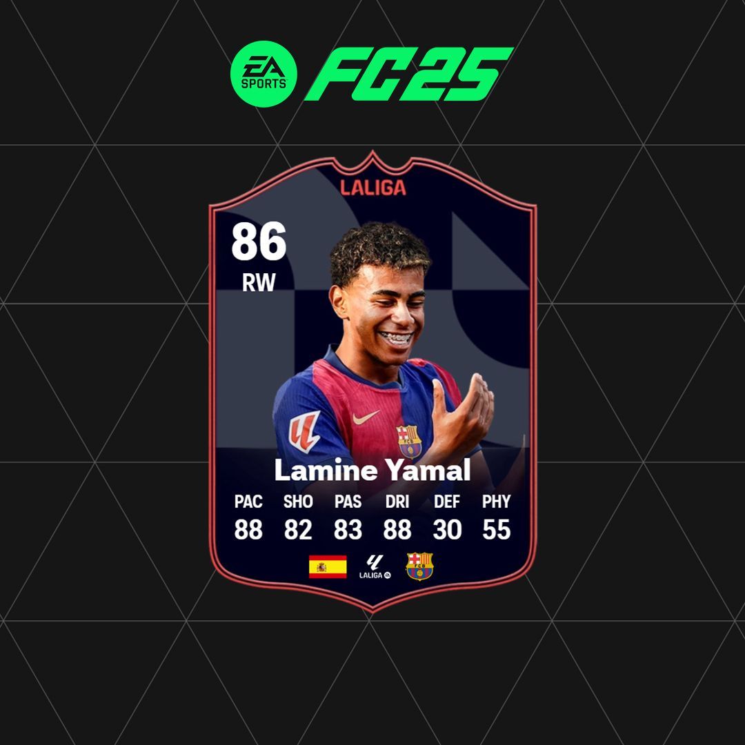 Soluciones para el DCP de Lamine Yamal POTM en FC 25 Ultimate Team