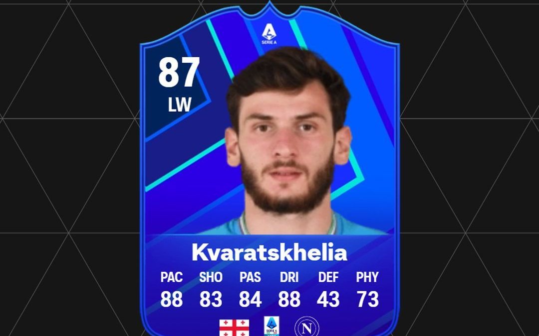 FC 25. Medias y soluciones para el DCP de Kvaratskhelia POTM