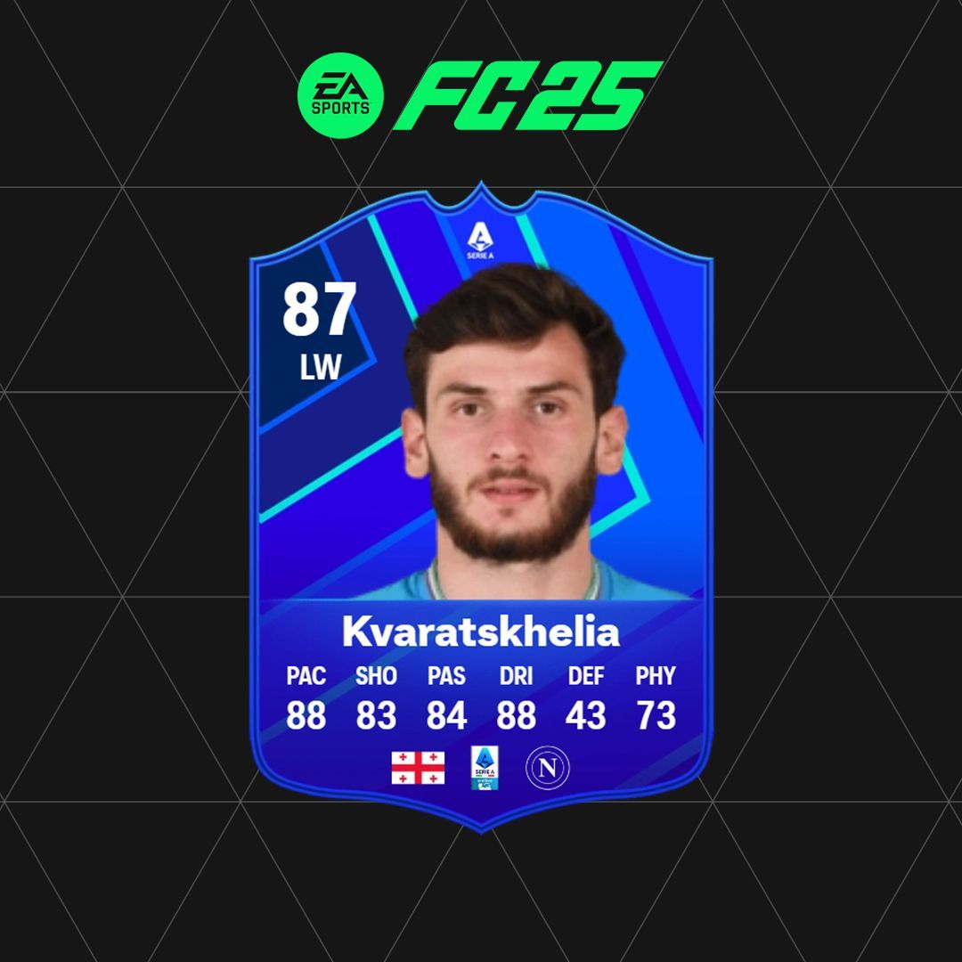Soluciones para el DCP de Kvaratskhelia POTM en FC 25 Ultimate Team