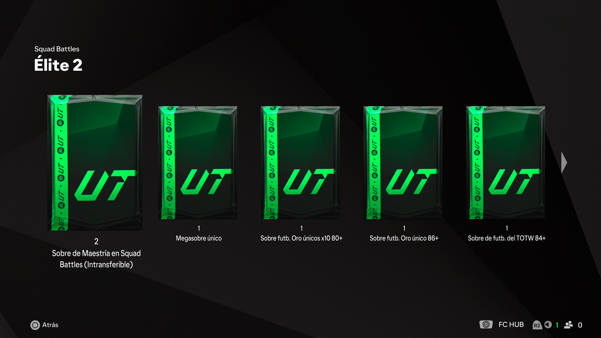 Recompensas Maestría de modo en FC 25 Ultimate Team, premios Maestría de modo en FC 25 Ultimate Team, Tokens Maestría de modo en FC 25 Ultimate Team