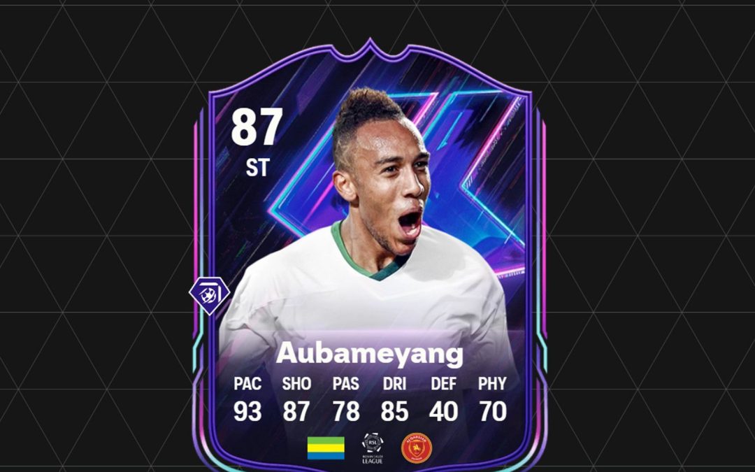 FC 25. Medias y soluciones para el DCP de Aubameyang Flashback