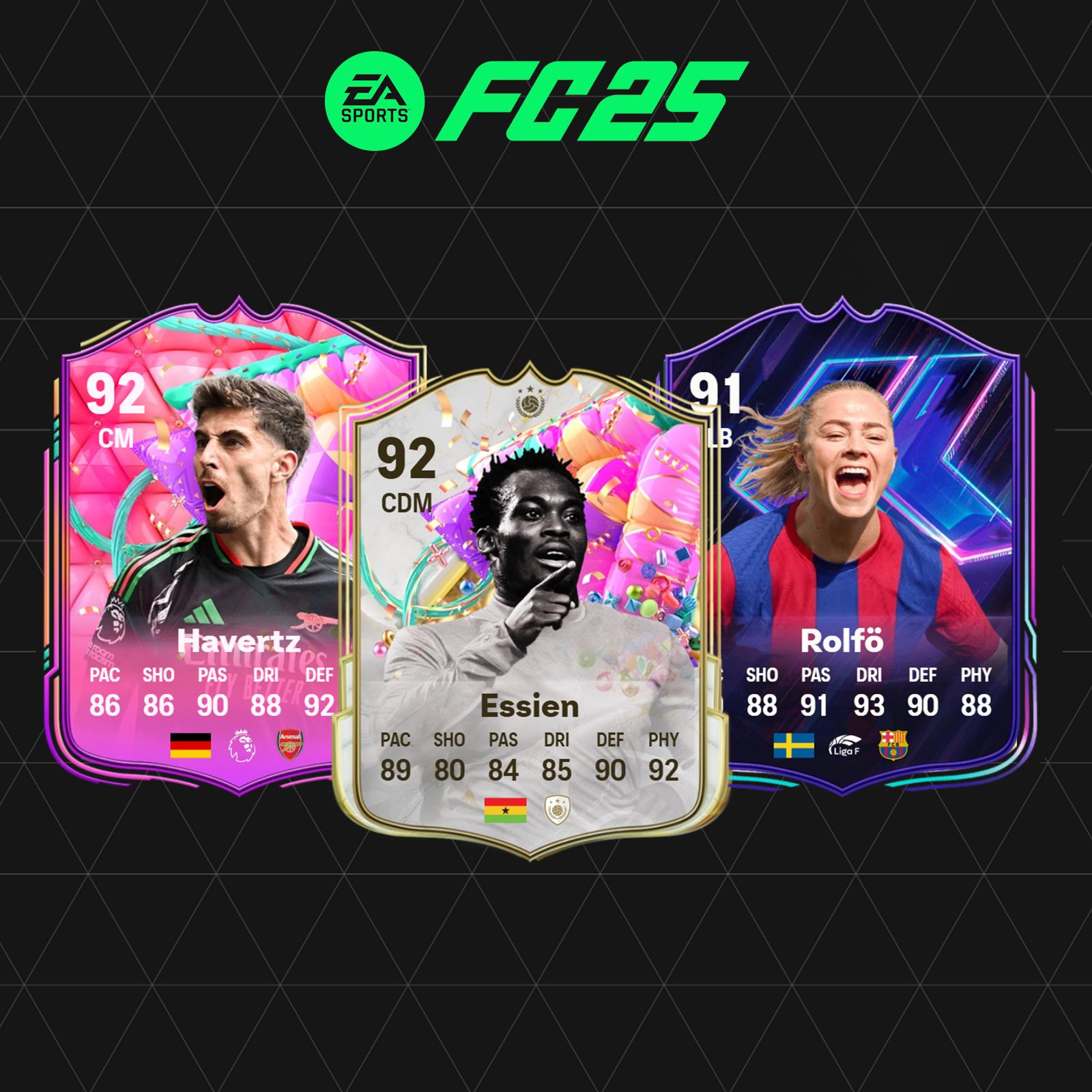 Jugadores recomendables de DCP en FC 25 Ultimate Team