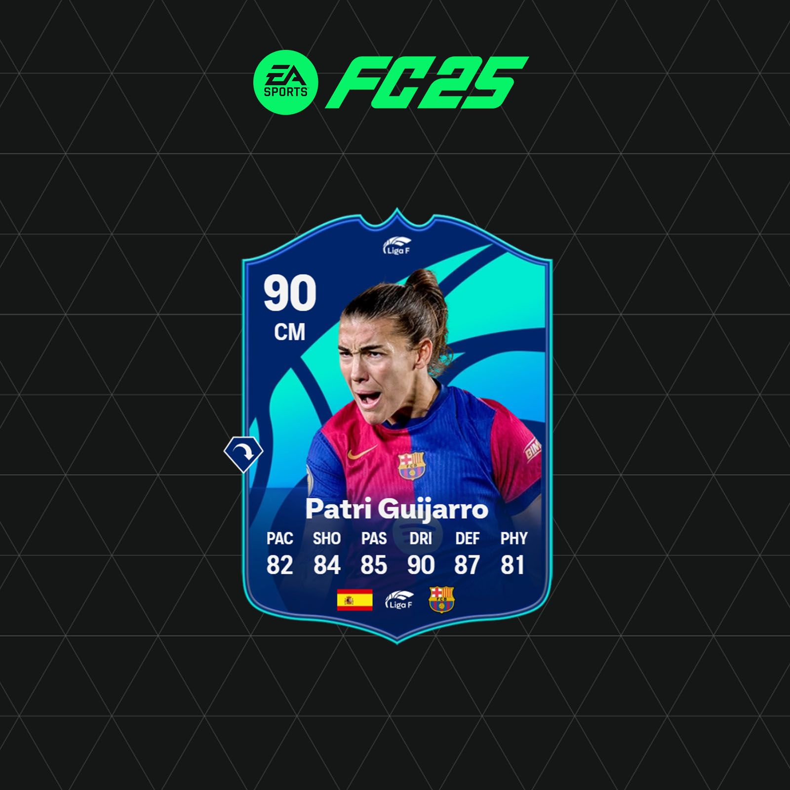 Medias necesarias para el DCP de Patri Guijarro POTM en FC 25 Ultimate Team