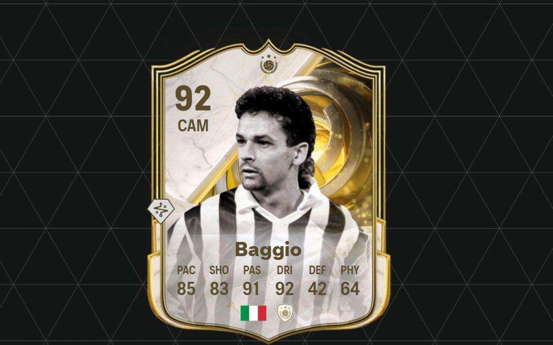 FC 25. Medias y soluciones para el DCP de Roberto Baggio Ultimate Succession