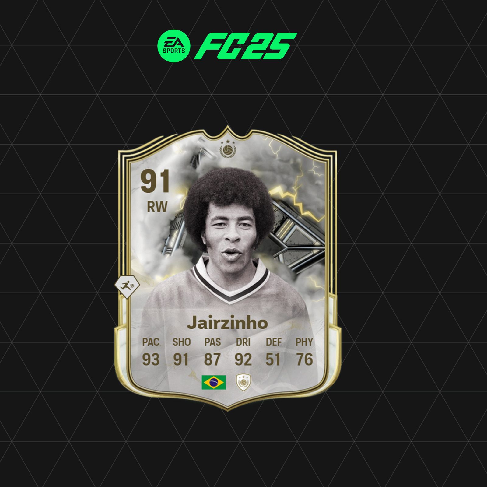 Soluciones para el DCP de Jairzinho Thunderstruck en FC 25 Ultimate Team