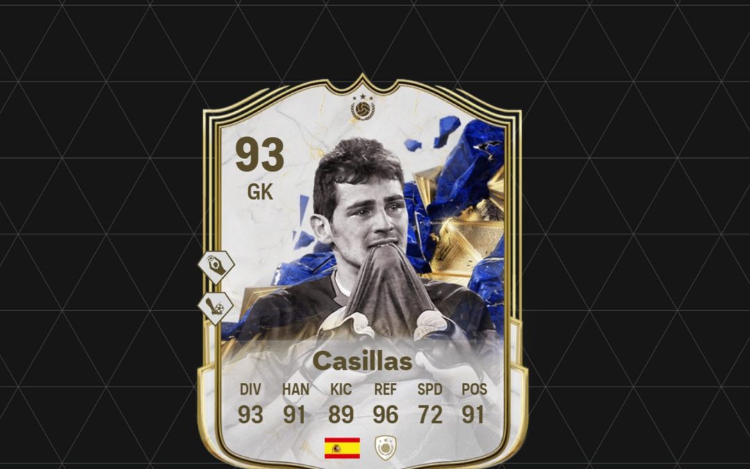FC 25. Medias y soluciones para el DCP de Iker Casillas Icono TOTY