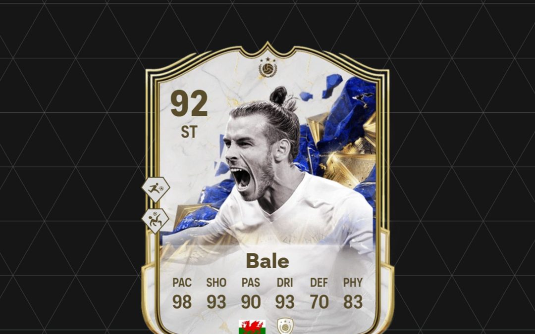 FC 25. Medias y soluciones para el DCP de Gareth Bale Icono TOTY