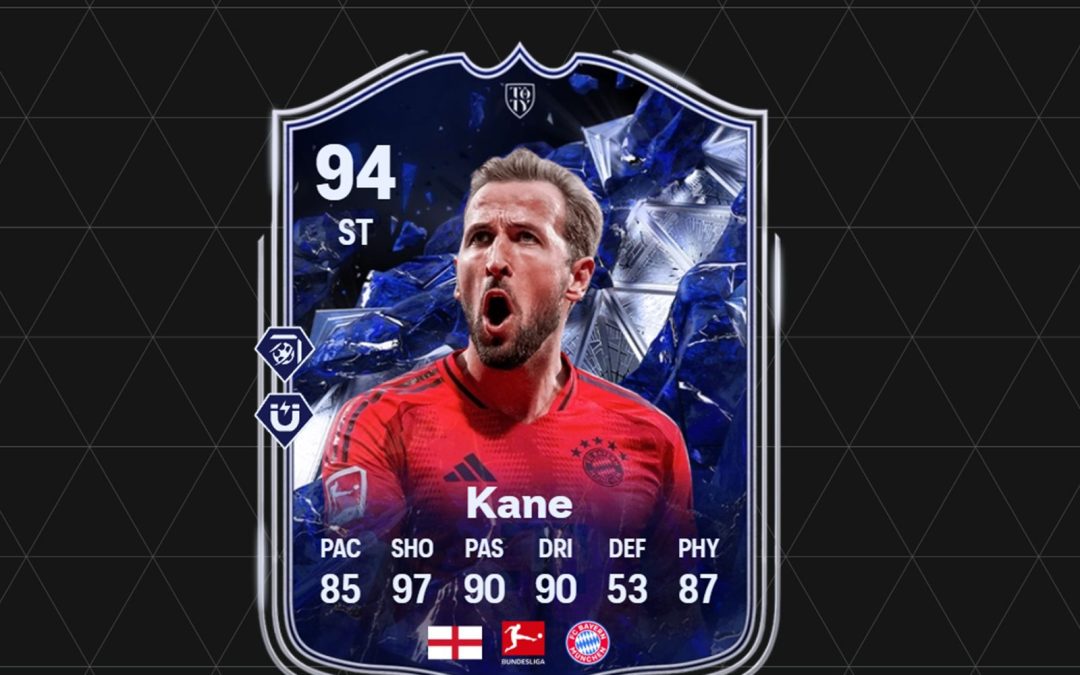 Medias y soluciones para Kane TOTY Honorífico en FC 25 Ultimate Team