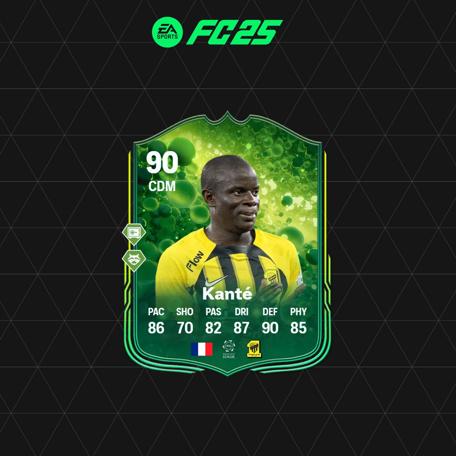 Soluciones para el DCP de Kanté Grandes bases en FC 25 Ultimate Team
