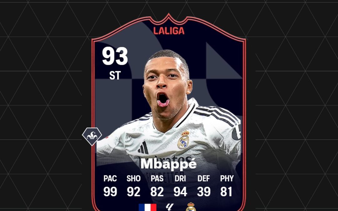 Medias y soluciones para Mbappé POTM en FC 25 Ultimate Team