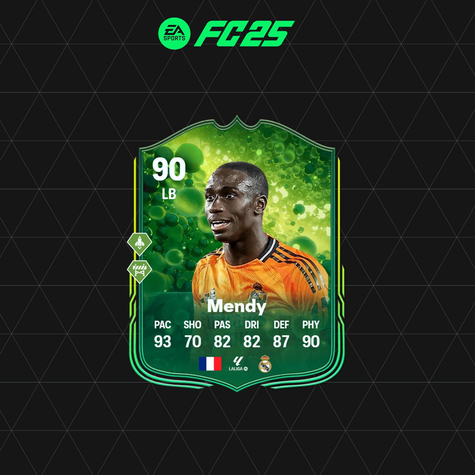 Solucionse para el DCP de Mendy Grandes bases en FC 25 Ultimate Team