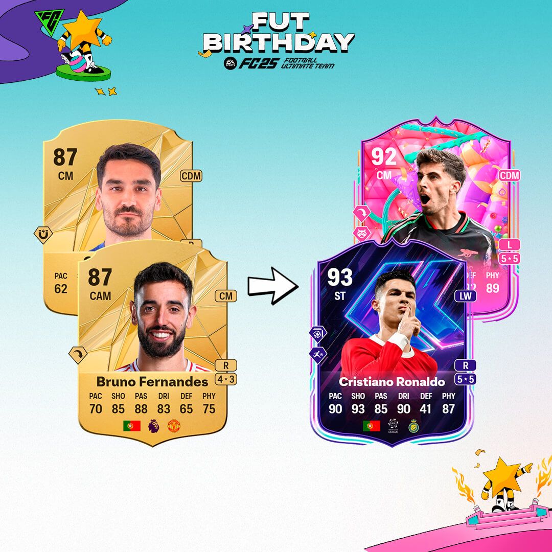Cómo craftear jugadores en FUT Birthday en FC 25 Ulitmate Team, cómo craftear en FUT Birthday en FC 25 Ulitmate Team