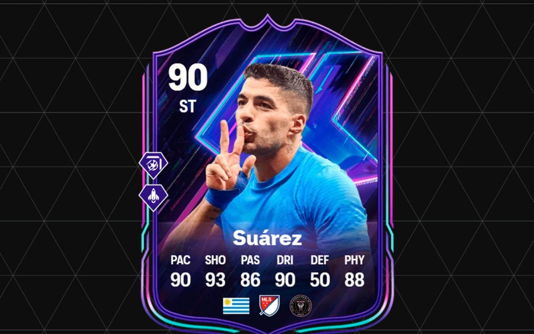 Medias y soluciones para el DCP de Luis Suárez Flashback en FC 25 Ultimate Team
